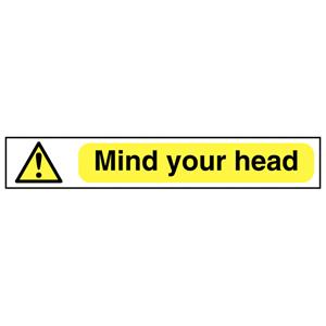 60x400mm Mind your head - Rigid